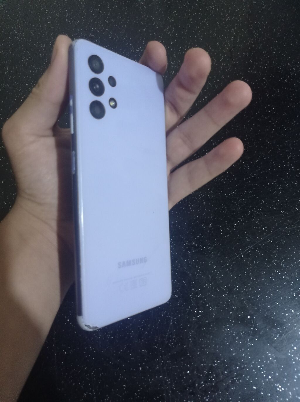 Samsung Galaxy A32, 128 GB, rəng - Bənövşəyi, Barmaq izi, İki sim kartlı, Face ID — Samsung, Bakı (4)