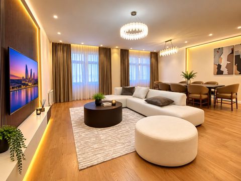 İcarəyə verilir 3 otaqlı yeni tikili 176 m² — Bakı