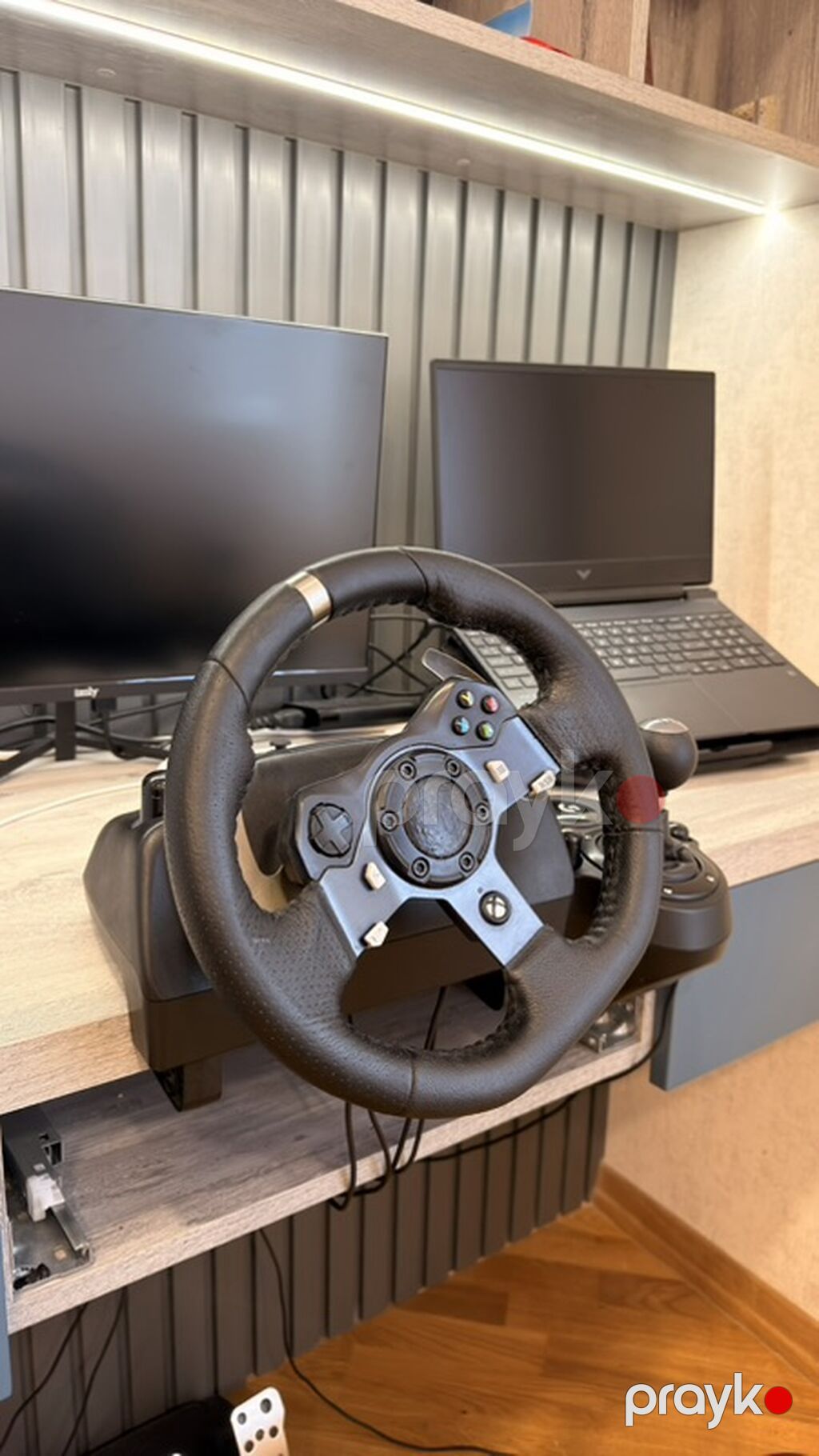Logitech G920 Driving Force seti Sadace Sukan VE Shıfter Satılır — Aksesuarlar, Qobu (4)