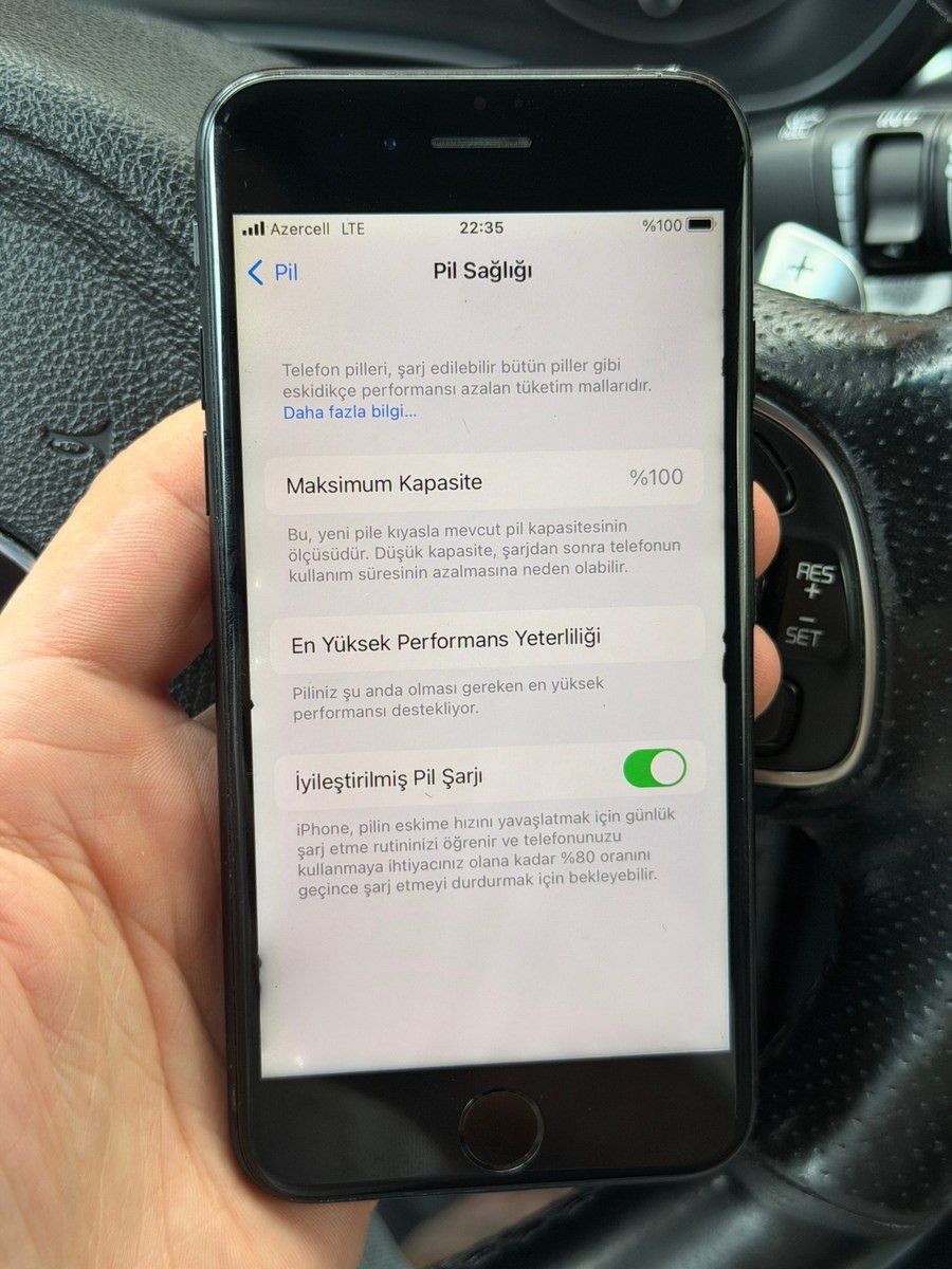 Apple iPhone 7 Black 32GB — Smartfonlar, Bakı (5)