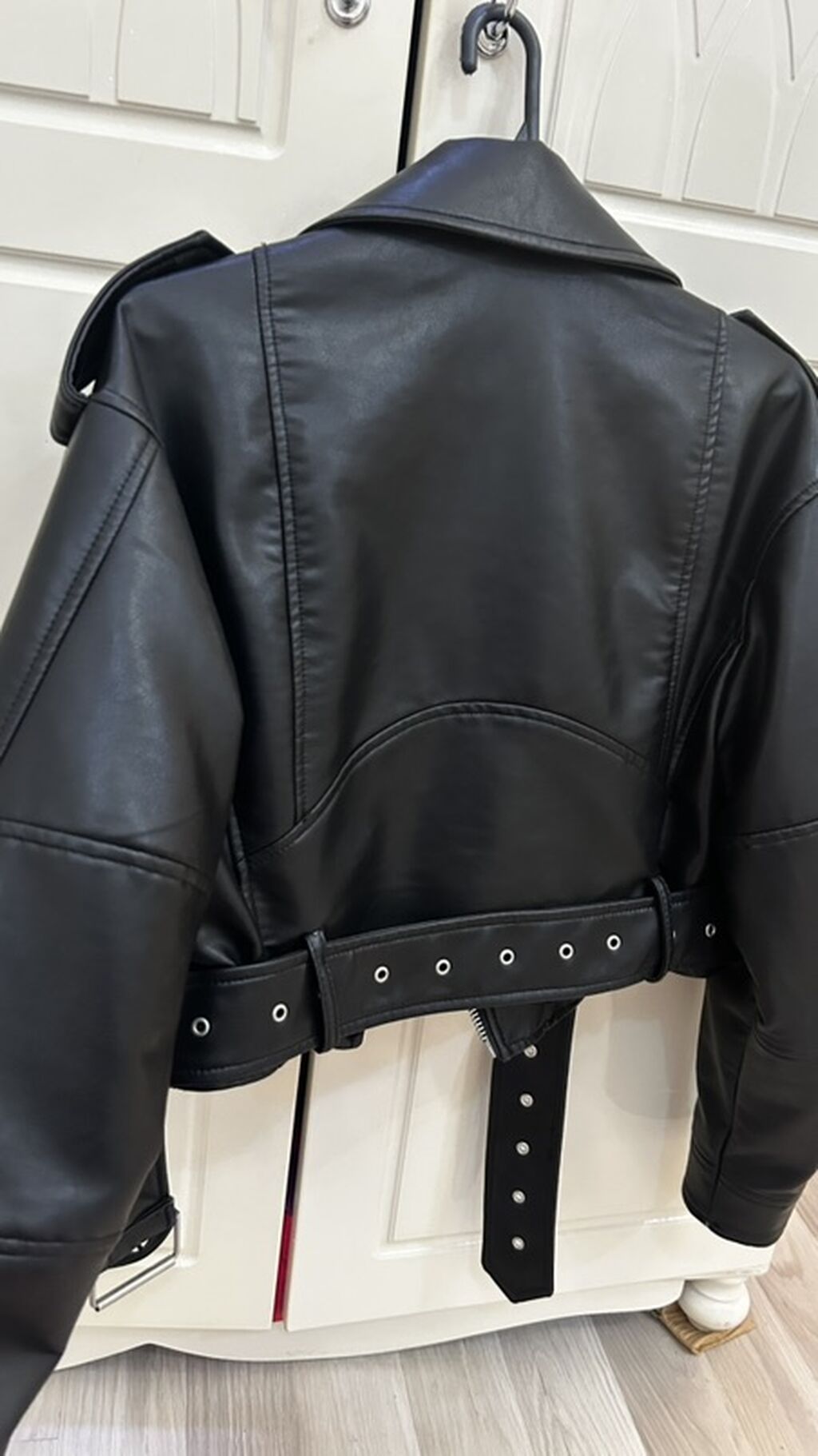 Dəri kurtka, Zara, XS — Jaketlər, Bakı (4)