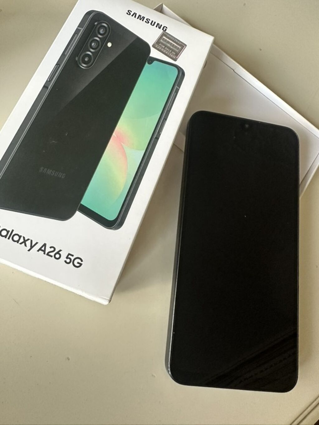 Samsung Galaxy A26 5G, 128 GB, rəng - Qara, Sensor, İki sim kartlı, Face ID — Samsung, Bakı (2)
