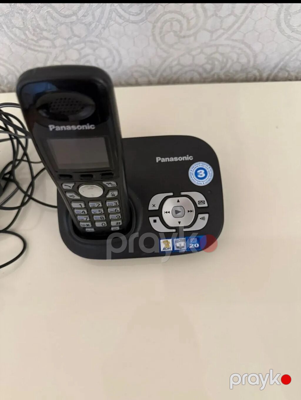 Stasionar telefon Panasonic, Simsiz, Yeni — Kabel və radio telefonları, Bakı (3)