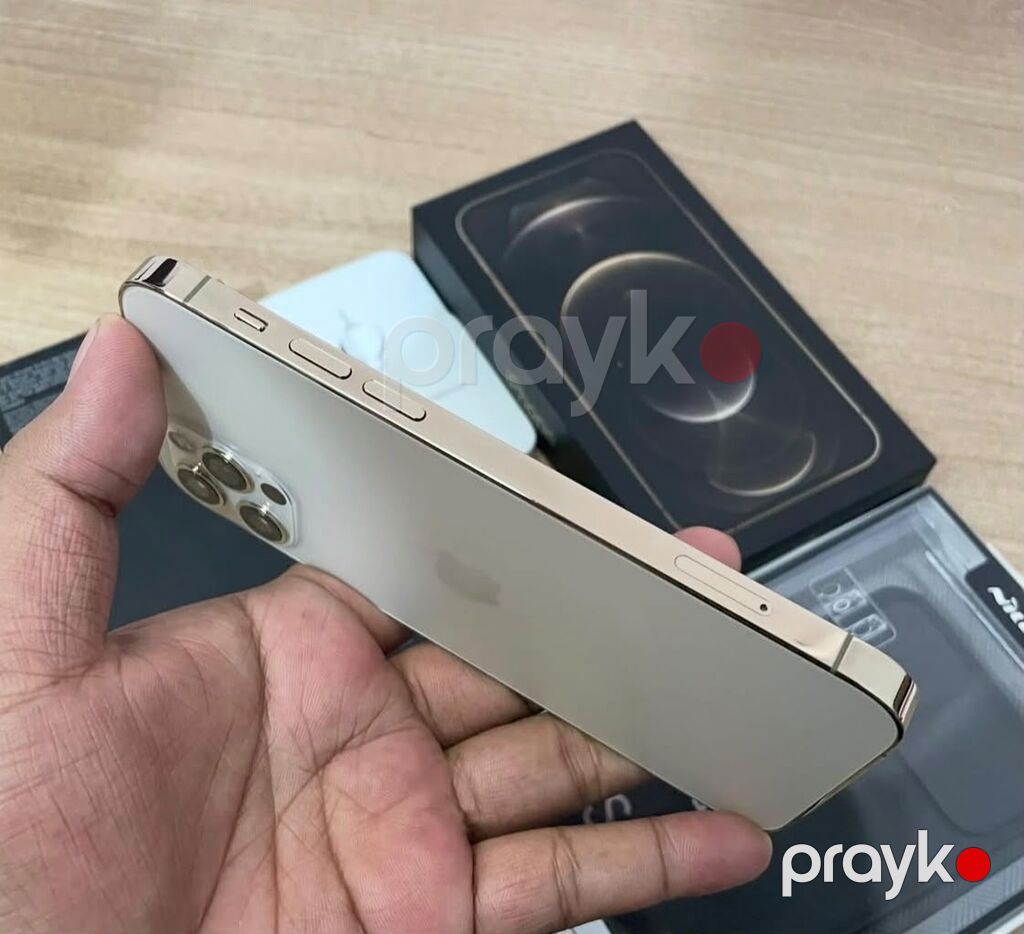 IPhone 12 Pro, 256 GB, Qızılı, Zəmanət, Simsiz şarj, Face ID — Apple iPhone, Digah (2)