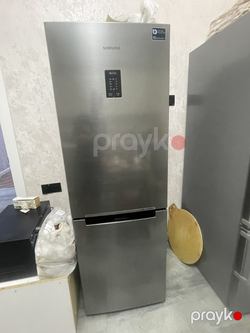 Samsung RB30J3200SS ikiqapılı soyuducu - Rəng: paslanmayan polad — Soyuducular, Digah (4)