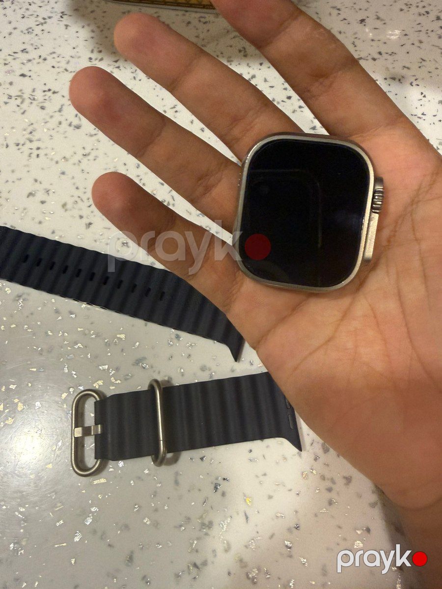 Apple Watch Ultra Titanium — Ağıllı saatlar və biləkliklər, Bakı (2)