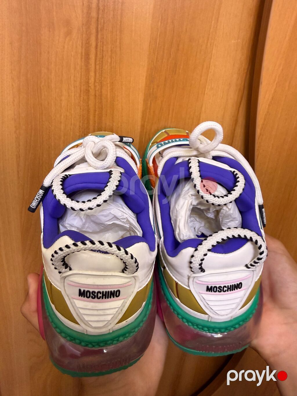 Moschino Toy Running Sneakers – çoxrəngli unisex krossovkalar Tam — Krosovka, Digah (2)