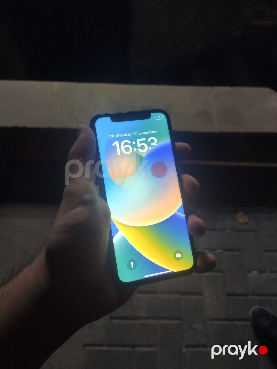 Apple iPhone X Silver 256GB/3GB — Smartfonlar, Bakı (3)