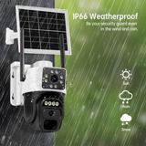 Simsiz 4G sim kartlı solar PTZ 2 kamera 360° 8mp/4K — Provision Electronics — Электроника