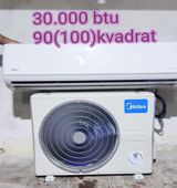 Kondisioner Midea, Yeni, 100-dən çox kv. m, Split sistem, Kredit yoxdur, Ödənişli quraşdırma — Климатическая техника