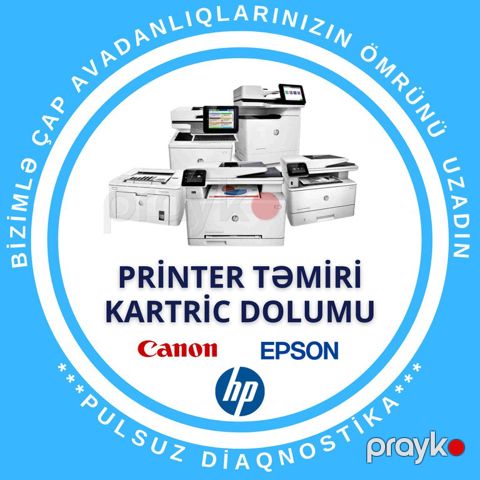 Printerlərin təmiri — Bakı