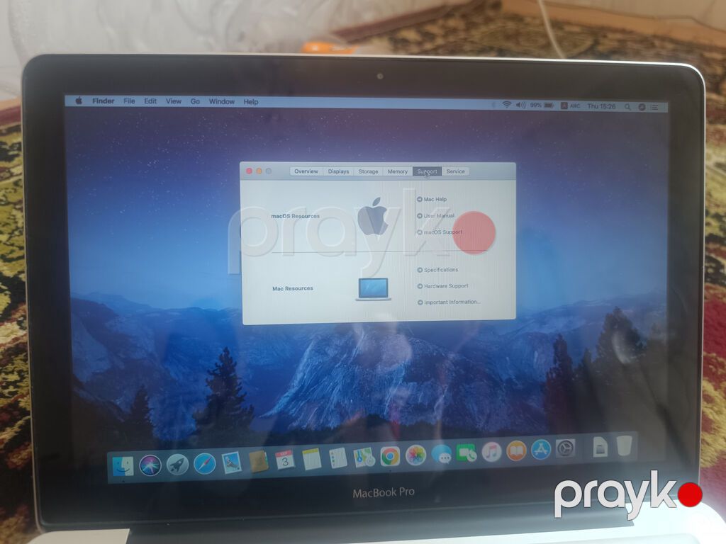 Macbook satilir hec bir problemi yoxdur — Apple Macbook, Bakı (8)