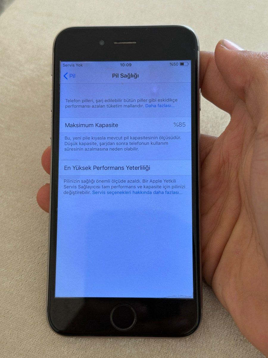 Apple iPhone 6 Silver 16GB — Smartfonlar, Bakı (4)