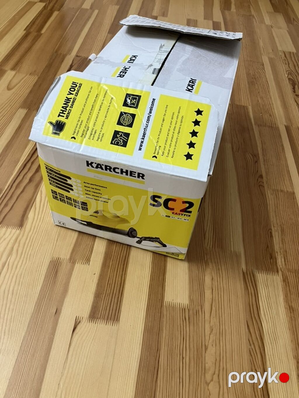 Продаётся пароочиститель Kärcher SC 2 EasyFix. Практически новый — Buxar soxucu, Xırdalan (2)