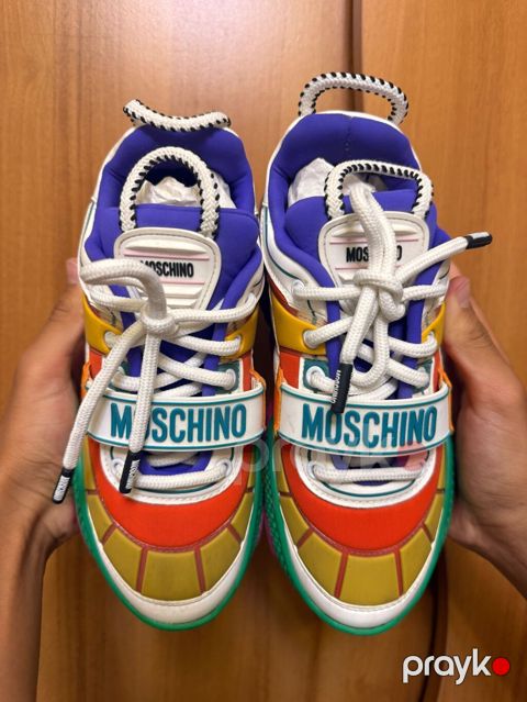 Moschino Toy Running Sneakers – çoxrəngli unisex krossovkalar Tam — Digah