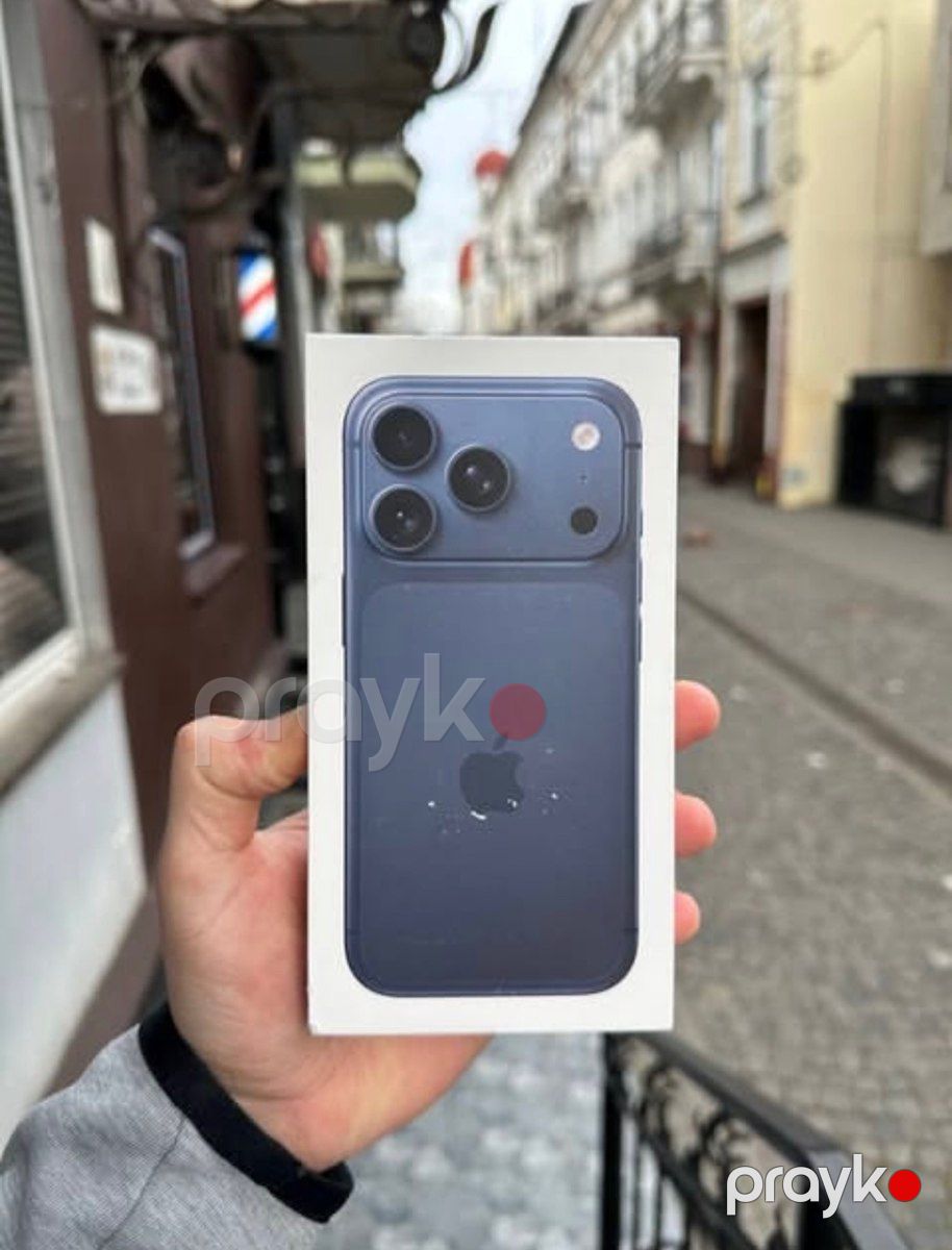 Apple iPhone 17 Pro Max Deep Blue 256GB/12GB — Smartfonlar, Bakı