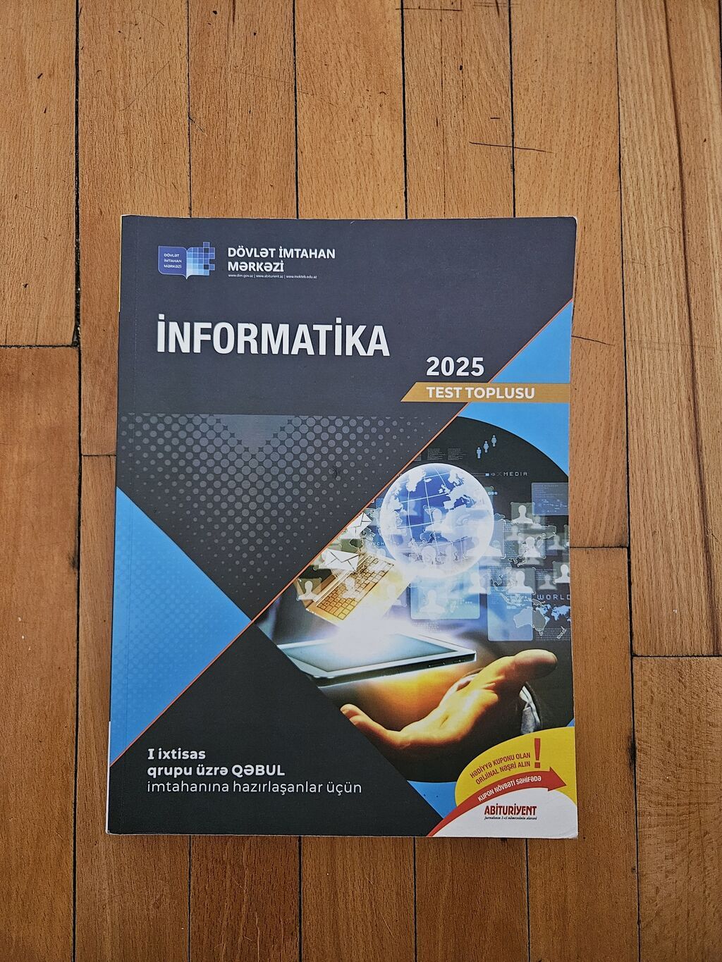 Məhsul: “İnformatika 2025 – Test Toplusu” Nəşriyyat: Dövlət İmtahan — Kitablar, Bakı (2)