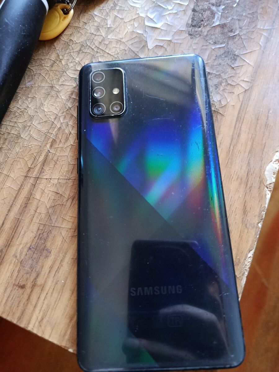 Samsung Galaxy A71 Prism Crush Black 128GB/6GB — Smartfonlar, Bakı (2)