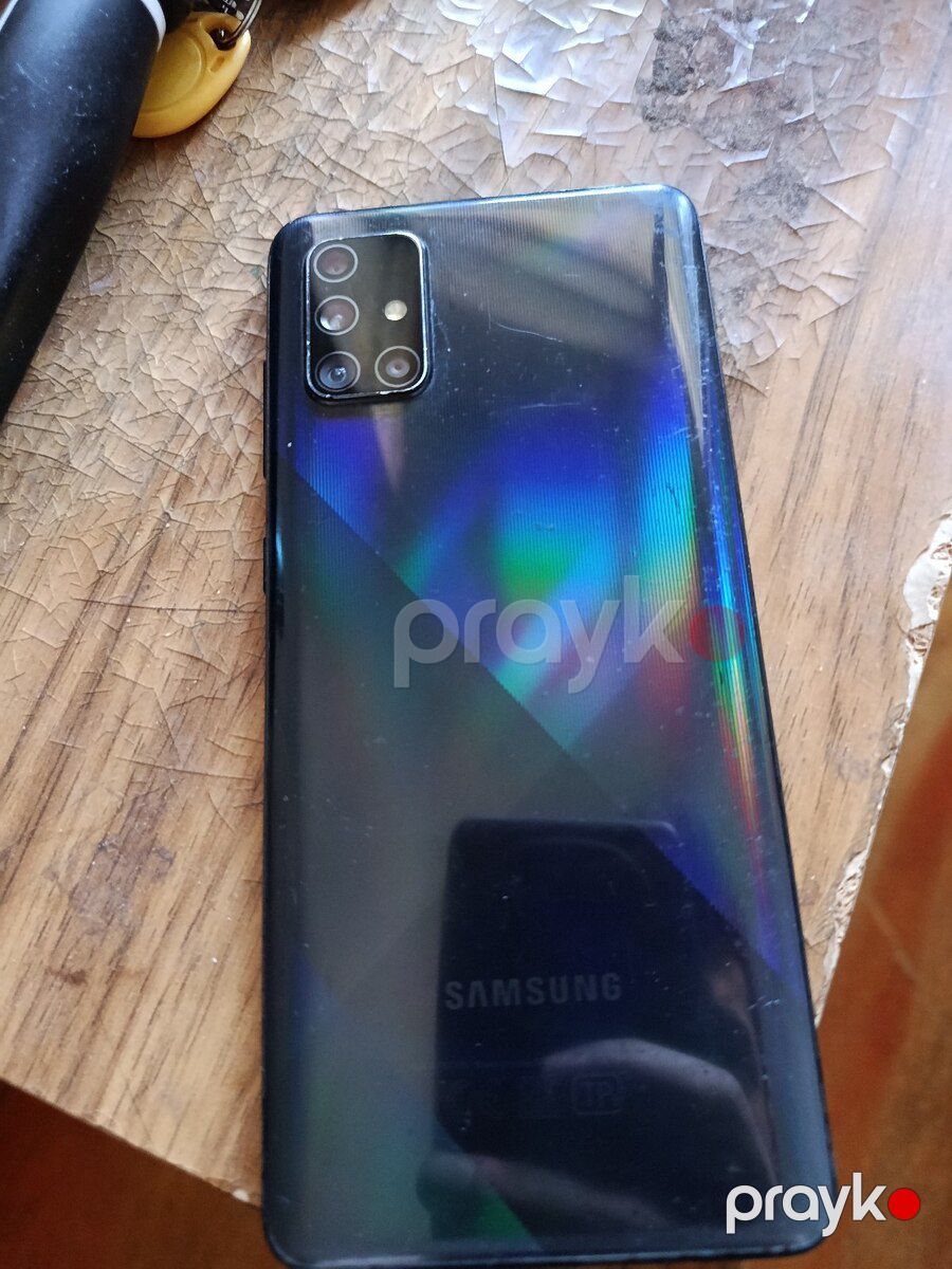 Samsung Galaxy A71 Prism Crush Black 128GB/6GB — Smartfonlar, Bakı (2)