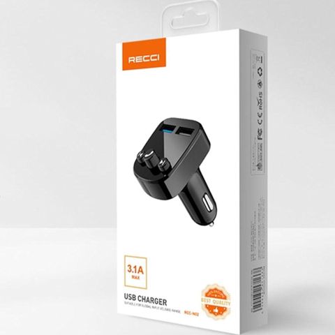 Avtomobil üçün FM transmitter Recci RCC-N02 3.1A max — Bakı