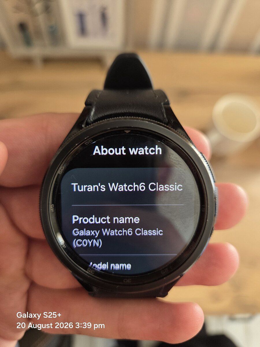 Samsung Galaxy Watch 6 Classic Black 47mm — Ağıllı saatlar və biləkliklər, Şamaxı (7)