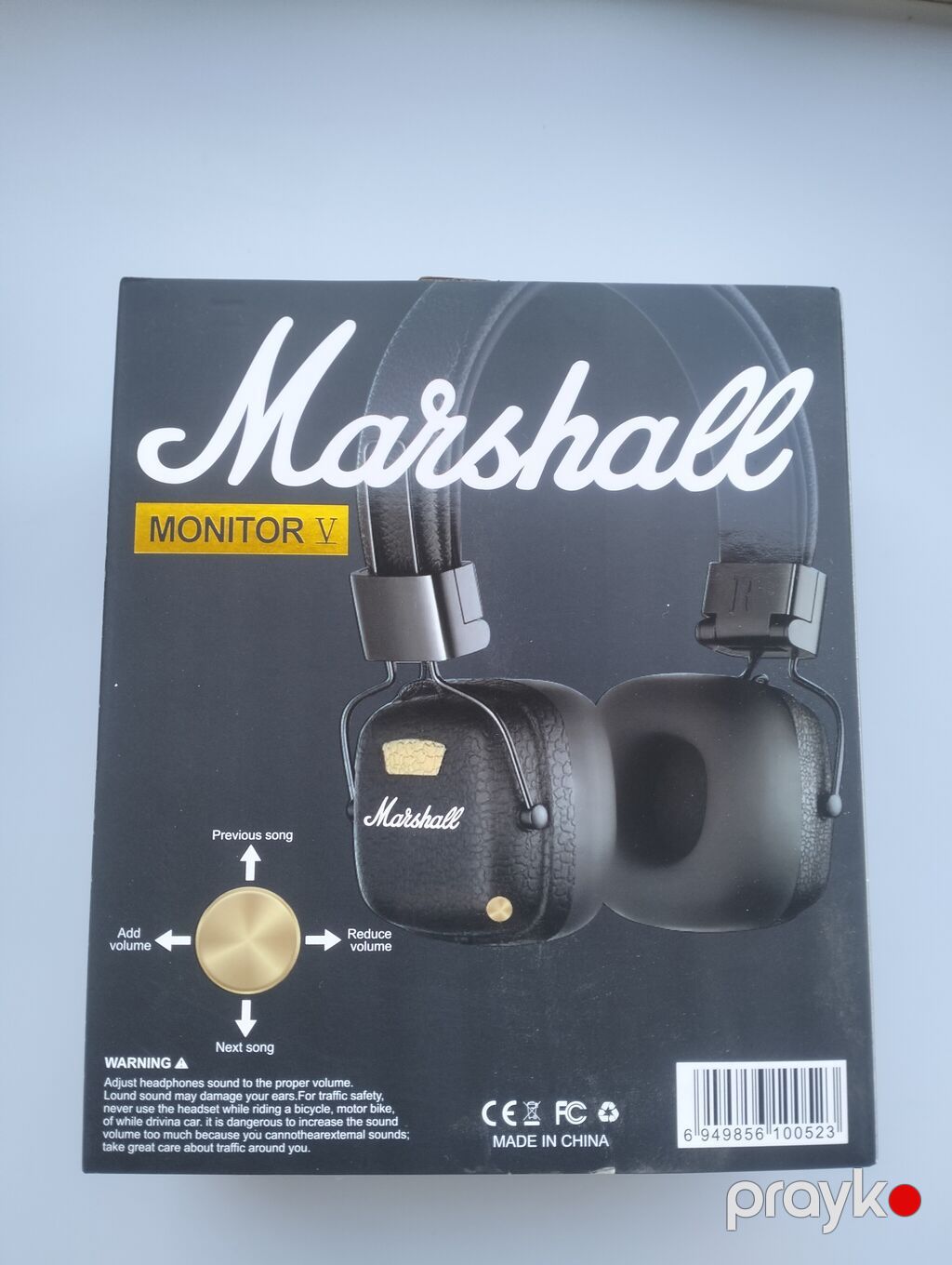 Marshall Major IV simsiz qulaqlıq - Bluetooth bağlantısı - 80+ saatə — Qulaqcıqlar, Bakı (2)