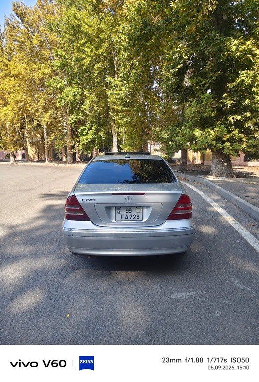 Mercedes C 240, 2.6 L, 2001 il, 150 000 km — Avtomobillər, Bakı (3)