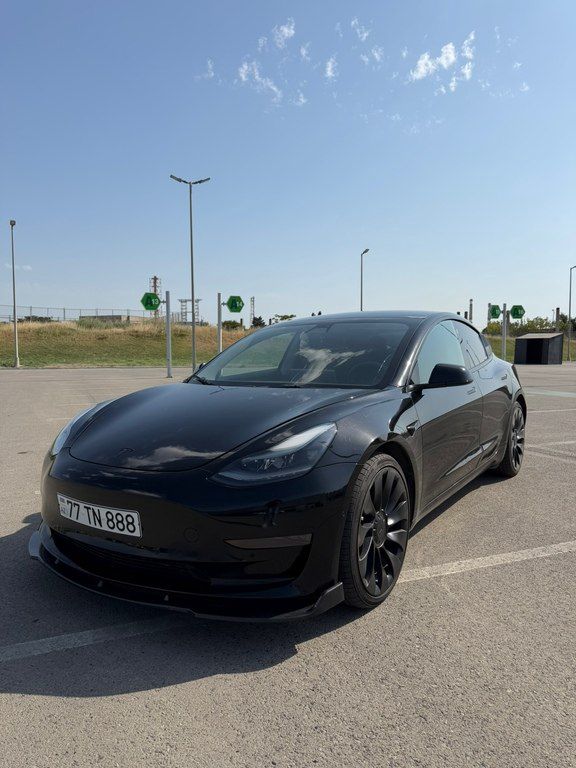 Tesla Model 3, 82 kWh, 2022 il, 49 169 km — Avtomobillər, Bakı (2)