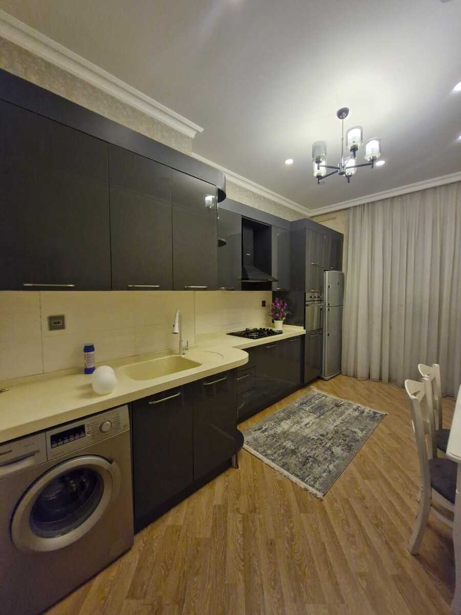 İcarəyə verilir 2 otaqlı yeni tikili 95 m² — Mənzil, Bakı (9)