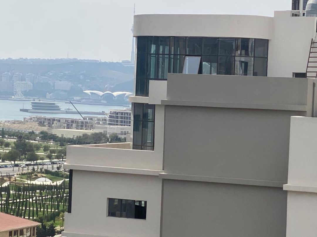 İcarəyə verilir 3 otaqlı yeni tikili 138 m² — Mənzil, Bakı (9)