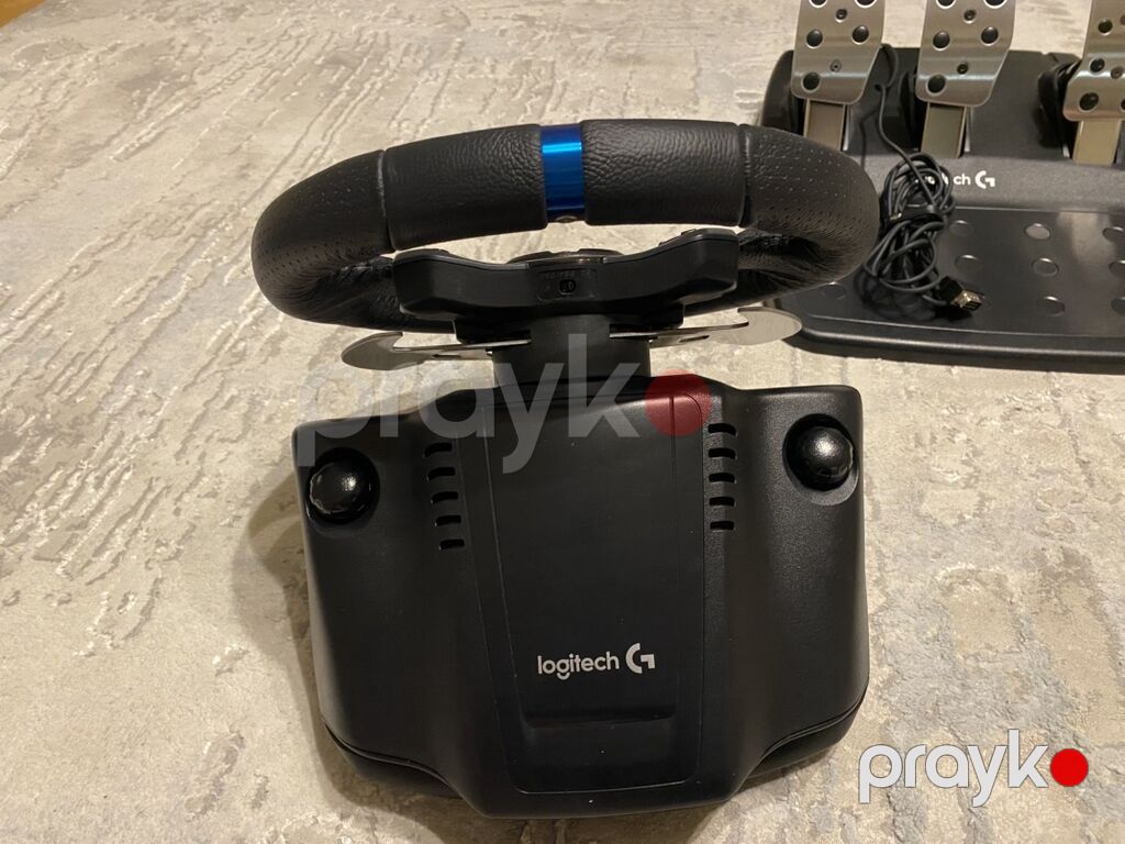 Logitech G29 Driving Force sükan və 3 pedaldan ibarət yarış qurğusu — Masaüstü kompüterlər, Bakı (4)