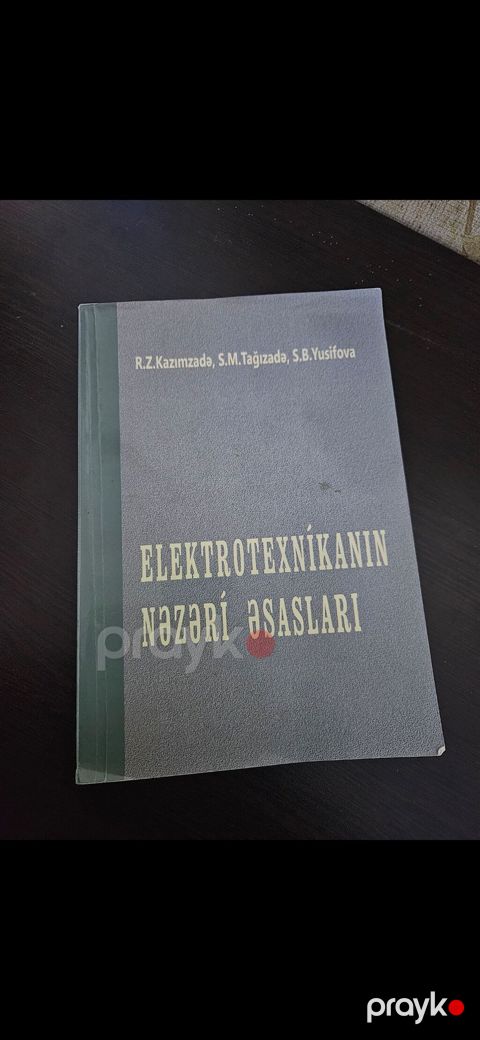 “Elektrotexnikanın Nəzəri Əsasları” dərslik/kitab — Masazır
