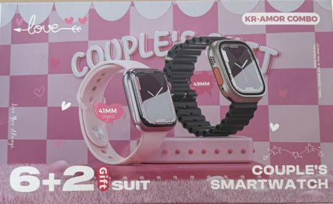 Kr-amor Combo Couple’s Smartwatch dəsti - Cütlər üçün ağıllı saat — Bakı