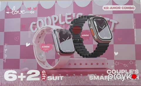 Kr-amor Combo Couple’s Smartwatch dəsti - Cütlər üçün ağıllı saat — Bakı