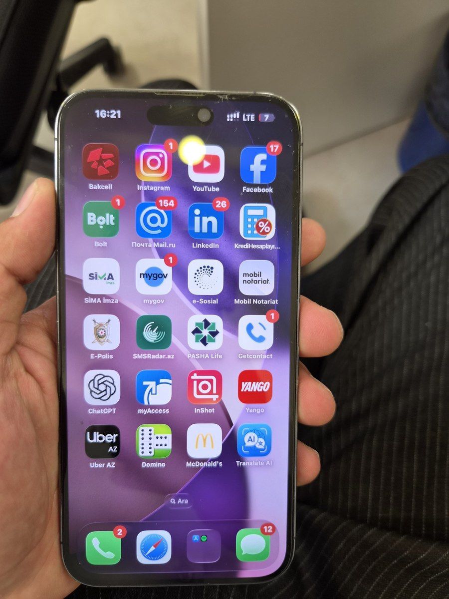 Apple iPhone 14 Pro Max Deep Purple 256GB/6GB — Smartfonlar, Bakı (7)