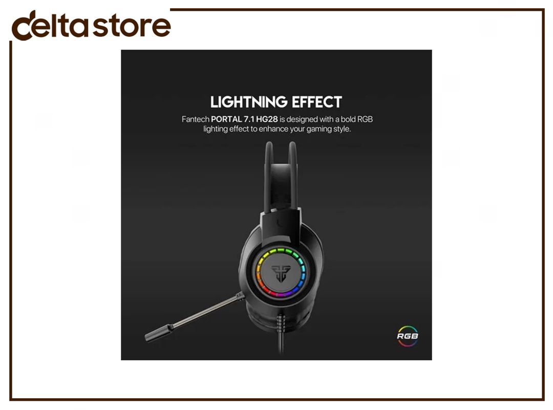 Fantech Portal 7.1 HG28 RGB Gaming Headset — Səs texnikası, Bakı (2)