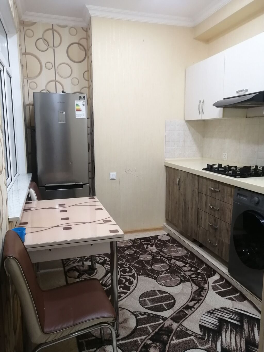 Geniş və zövqlü şəkildə təmir olunmuş 2 otaqlı mənzil interyeri — Mənzil, Bakı (6)
