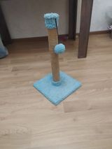 Pişik üçün qaşıma dirəyi - Material: möhkəm sisal iplə sarınmış — q.qeniree