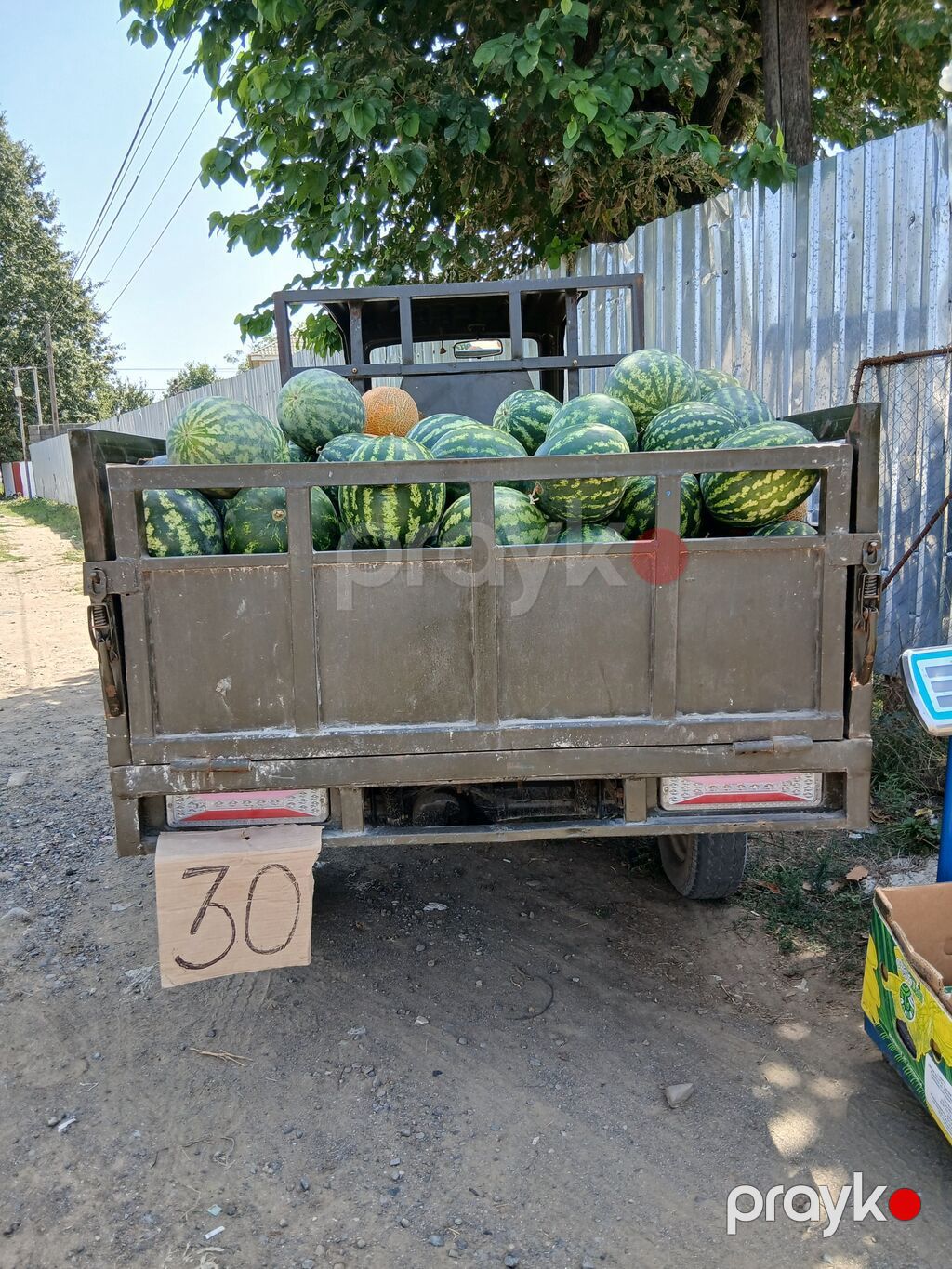 Yük daşıma üçün üçtəkərli mini yük motosikleti (kargo tricikl) — Motosikletlər, Masallı (2)
