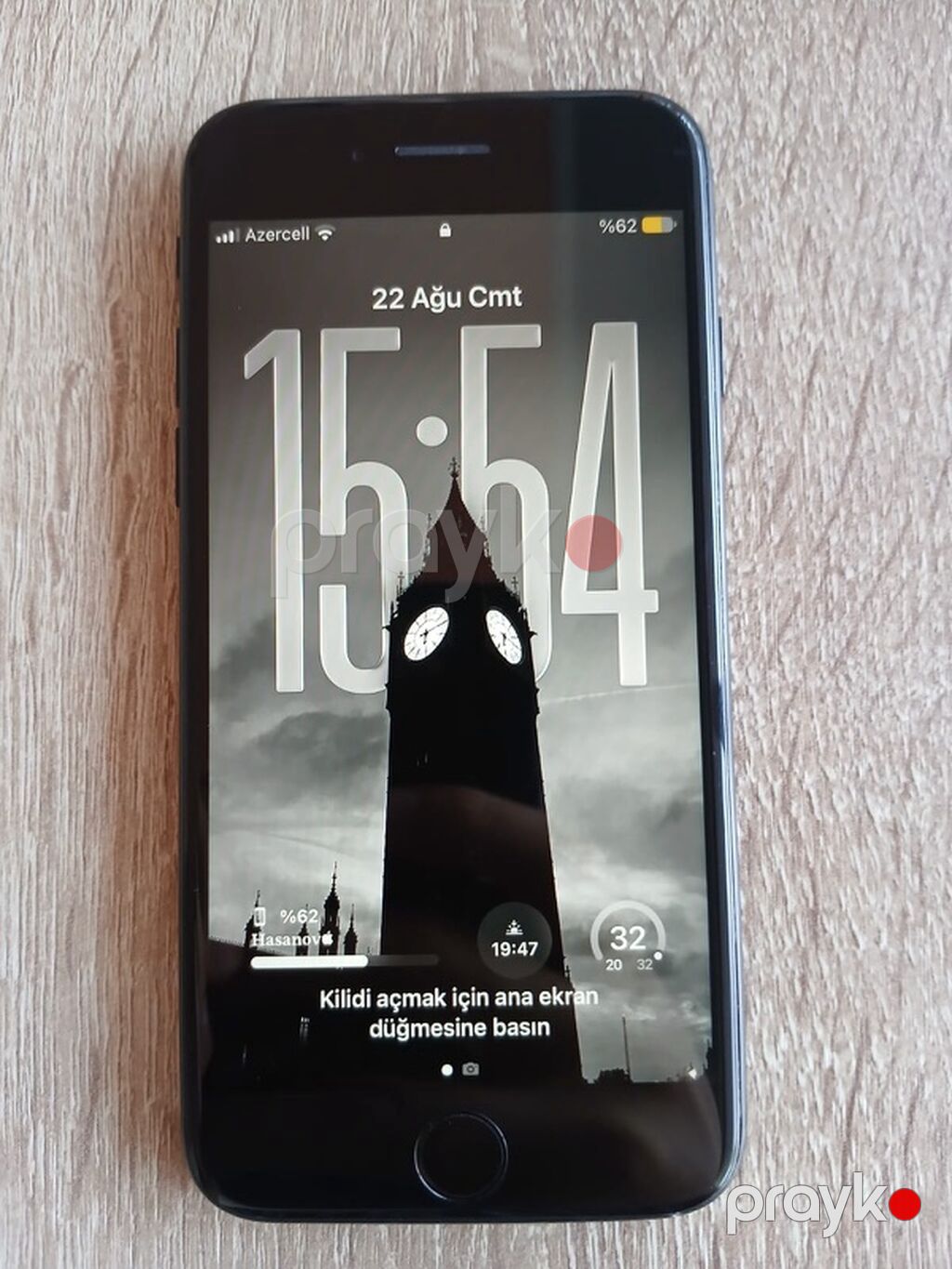 IPhone SE 2020, Qara, Barmaq izi — Apple iPhone, Ağstafa (2)