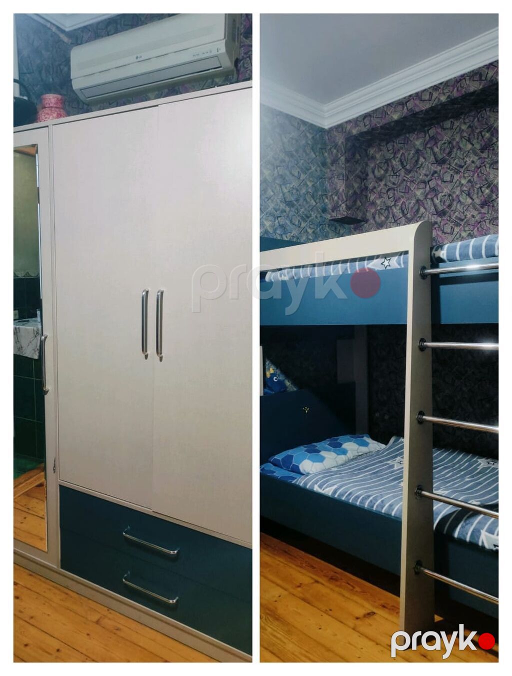 Uwaq desti qiymeti 500man yaxwi veziyyetde 2 mertebe kravat dolab ve — Mebel, Bakı (3)