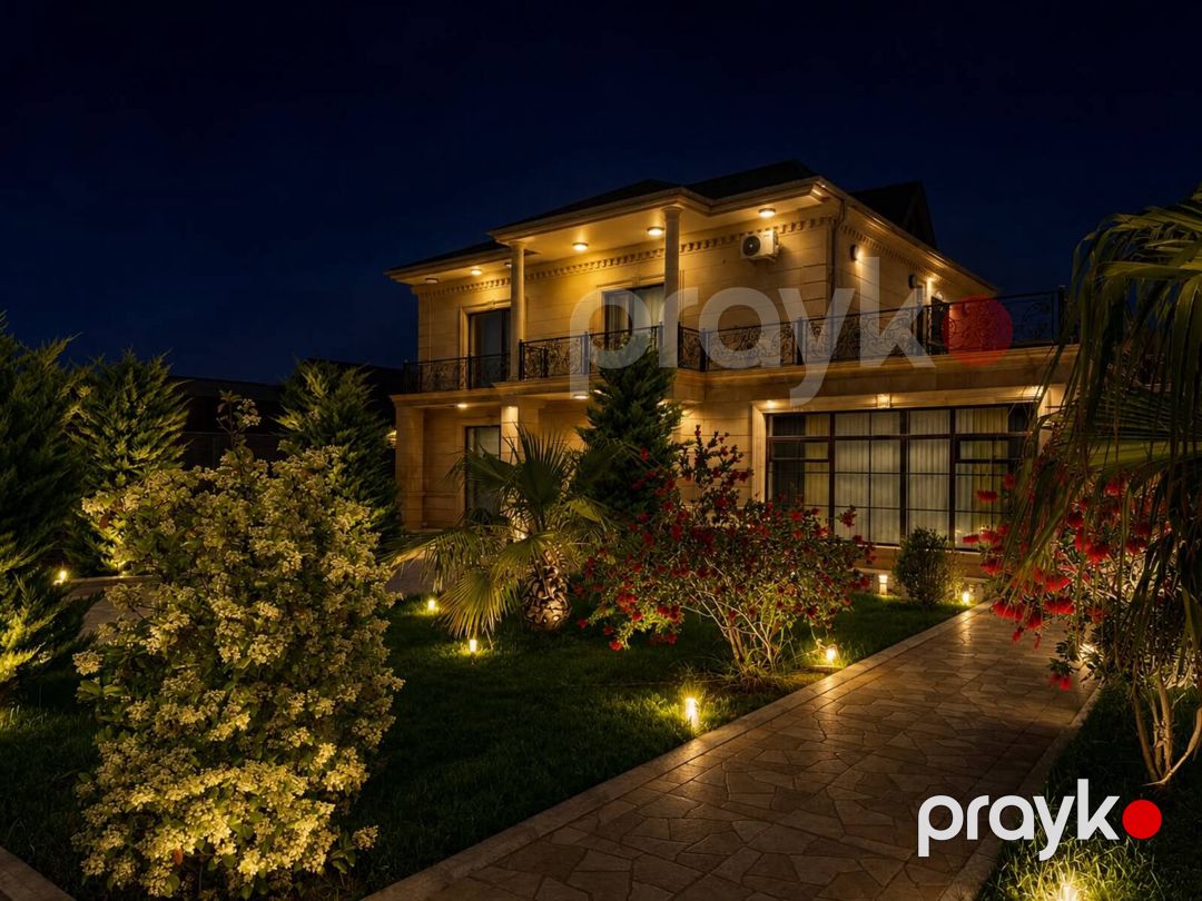 Satılır 5 otaqlı həyət evi/bağ evi 350 m² — Ev, villa, Bakı (2)