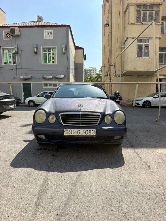 Mercedes E 200, 2.2 L, 2000 il, 480 000 km — Avtomobillər, Bakı (6)