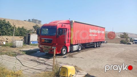 MAN TGX dartqı (çekici) və tentli yarımqoşqu Xüsusiyyətlər — Qobustan