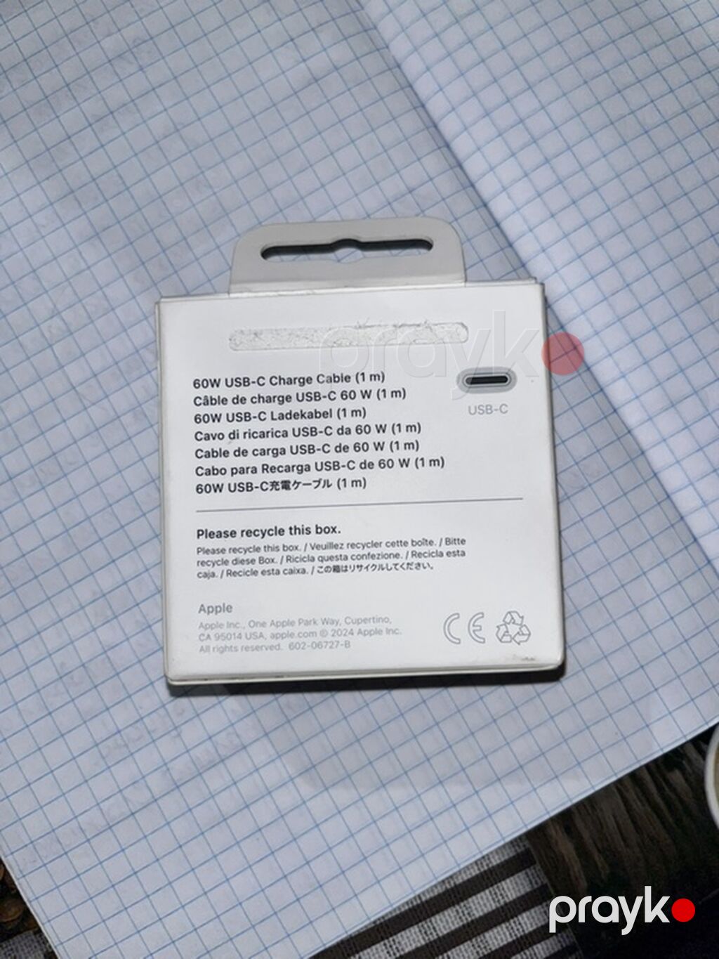 Kabel Apple, Type C (Usb-c), Yeni — Smartfon üçün kabelləri və keçidçilər, Ağstafa (2)