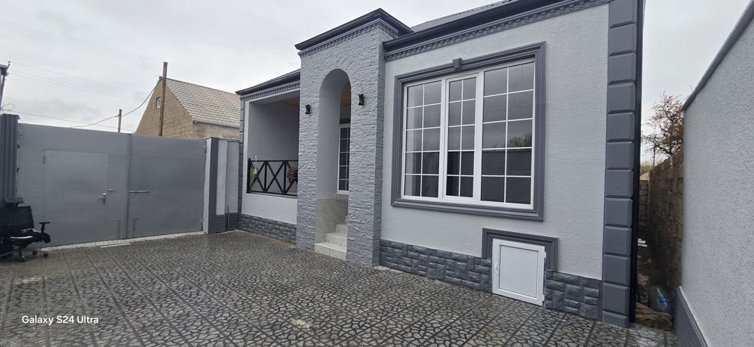 Satılır 3 otaqlı həyət evi/bağ evi 100 m² — Ev, villa, Bakı (2)