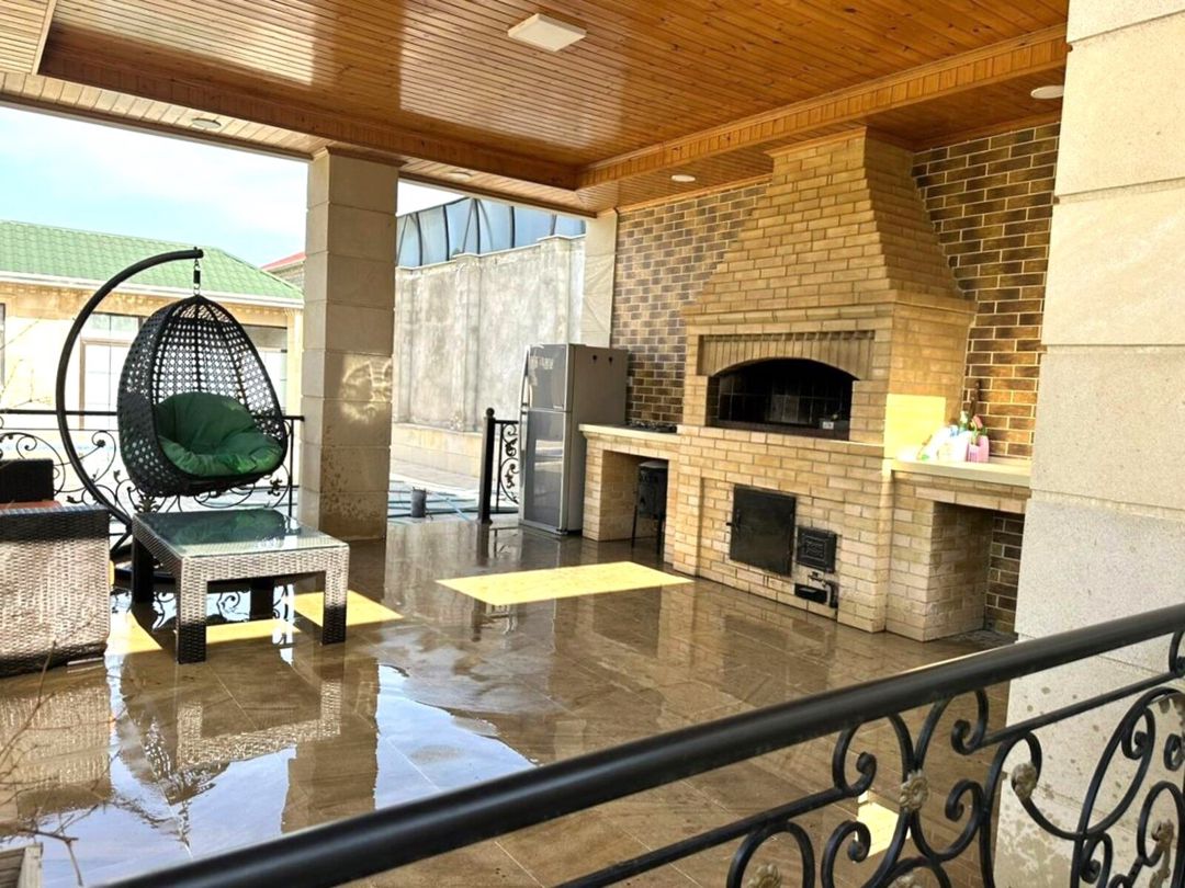Satılır 5 otaqlı həyət evi/bağ evi 350 m² — Ev, villa, Bakı (4)