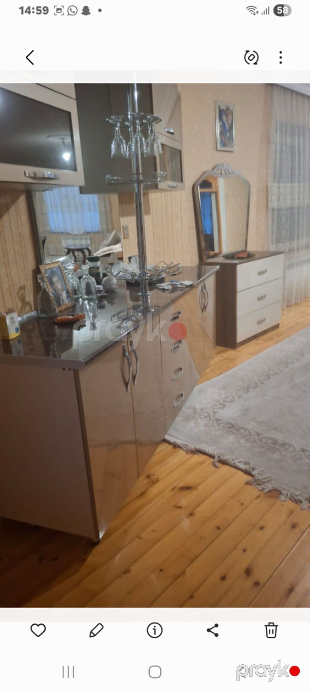 400 kv. m, 4 otaqlı, Kombi, Qaz, İşıq — Ev, villa, Gəncə (8)
