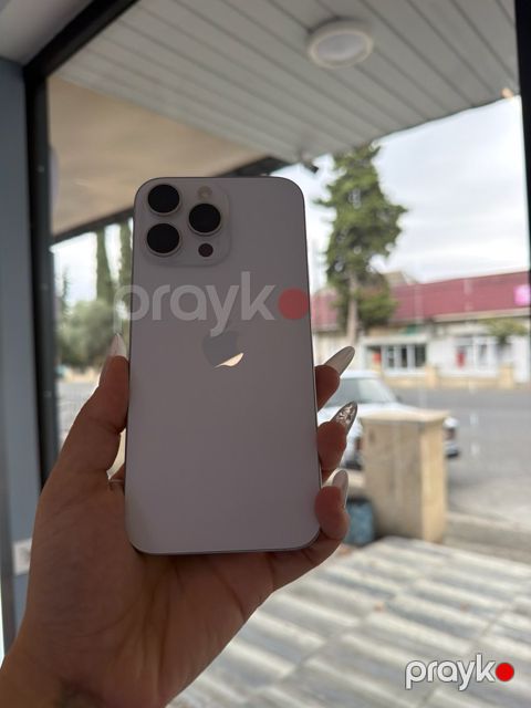 Apple iPhone 16 Pro Max White Titanium 256GB/8GB — Göyçay