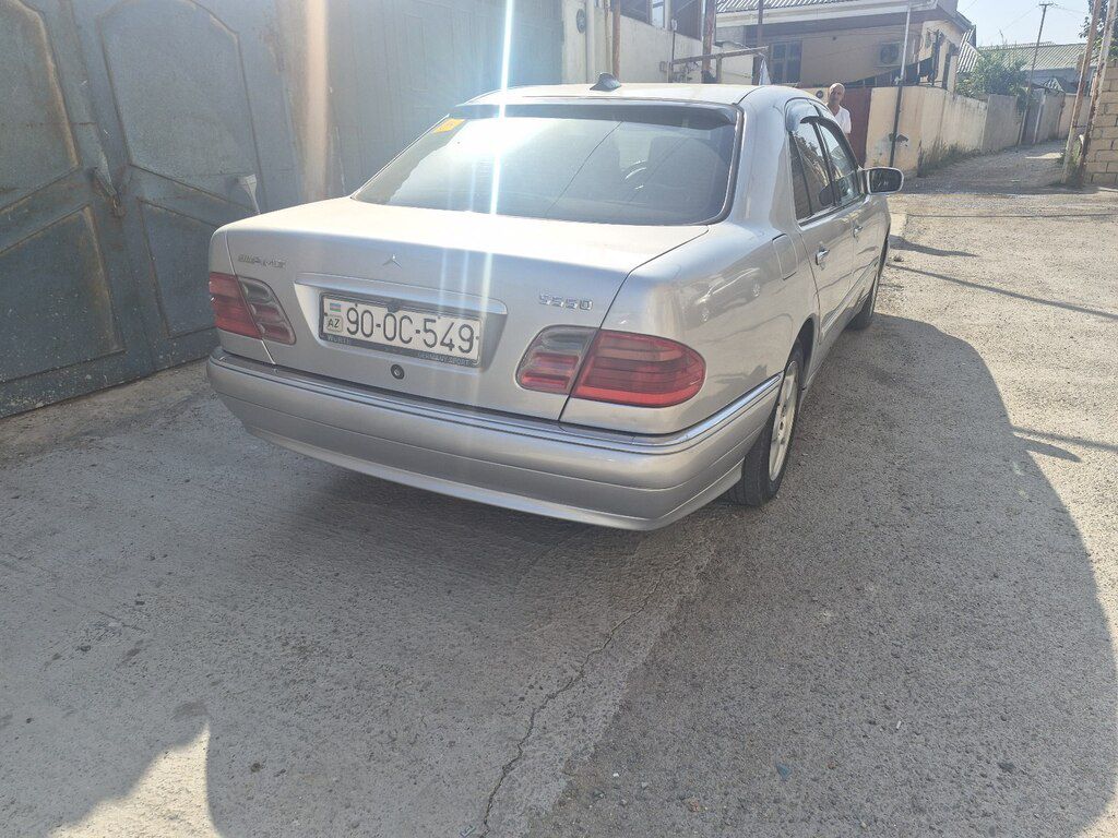 Mercedes E 220, 2.2 L, 1998 il, 227 000 km — Avtomobillər, Sumqayıt (9)